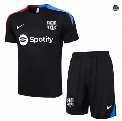 Nuevas Camiseta entrenamiento Barcelona + Pantalón Corto negro 2024/2025