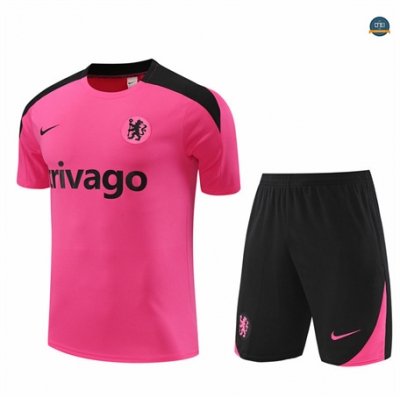 Comprar Camiseta entrenamiento Chelsea Enfant + Pantalón Corto rosa 2024/2025