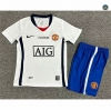 Crear Camiseta futbol Retro 2008-09 Manchester United Niño 2ª Equipación