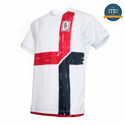 cfb3 Camisetas Cagliari Calcio Centenario Blanco 2019/2020