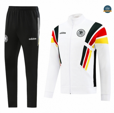 Nuevas Chaqueta Chándal Fútbol Alemania Equipación 2024/2025 Blanco