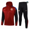 Ofertas Chaqueta Chándal Fútbol Barcelona Equipación Sombrero 2024/2025 rojo granate