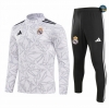 Nuevas Chándal Fútbol Real Madrid Niño Equipación 2024/2025 Blanco