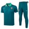 Crear Camiseta Entrenamiento futbol Polo Portugal + Pantalones 2024/2025 verde