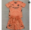 Nuevas Camiseta futbol Manchester City Niño Equipación Portero Naranja 2024/2025