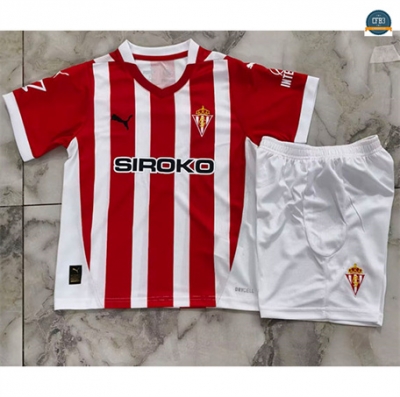 Cfb3 Camiseta futbol Sporting Gijon Niños 1ª Equipación 2024/2025