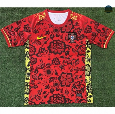 Ofertas Camiseta futbol Portugal Equipación Edición especial Rojo Flower 2024/2025