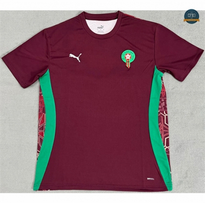 Diseño Camiseta Marruecos Equipación Training 2024/2025