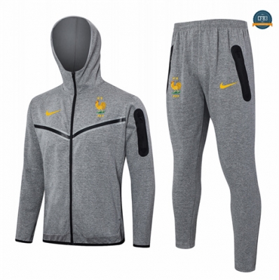 Ofertas Chaqueta Chándal Fútbol Francia Equipación Sombrero gris 2024/2025