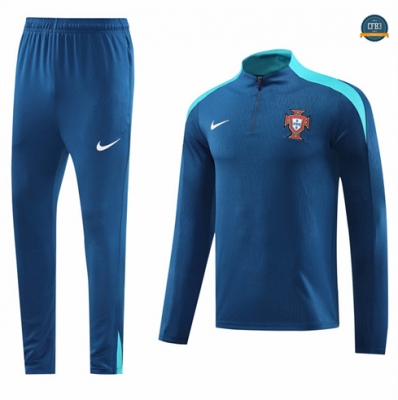 Outlet Chándal Fútbol Portugal Equipación azul 2024/2025