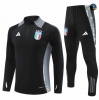 Venta Chándal Fútbol Italia Niño Equipación negro 2024/2025