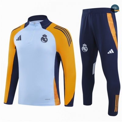 Outlet Chándal Fútbol Real Madrid Niño Equipación azul 2024/2025