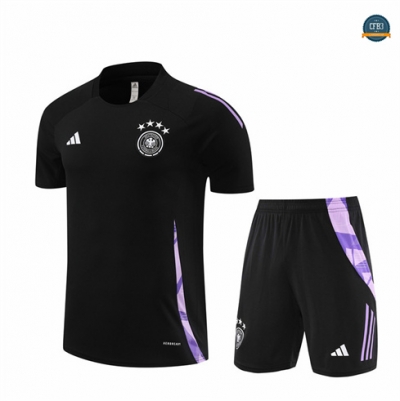 Hacer Camiseta entrenamiento Alemania + Pantalón negro 2024/2025