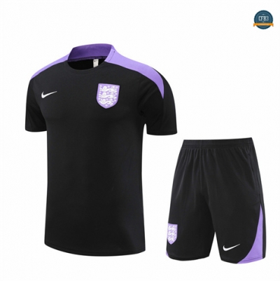 Nuevas Camiseta entrenamiento Inglaterra + Pantalón negro 2024/2025