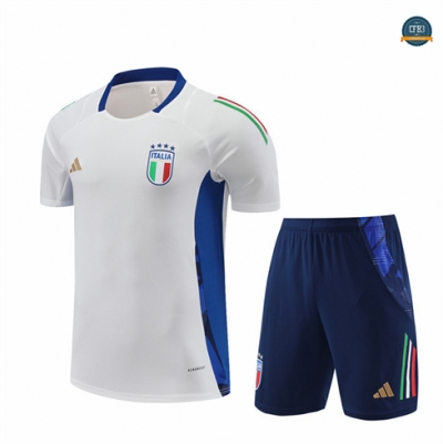 Nuevas Camiseta entrenamiento Italia Niño + Pantalón Blanco 2024/2025