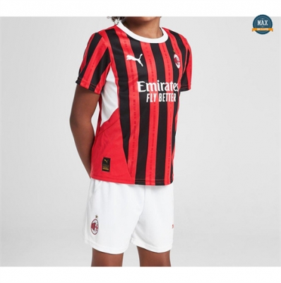 Cfb3 Camiseta futbol AC Milan Niño Primera Equipación 2024/2025