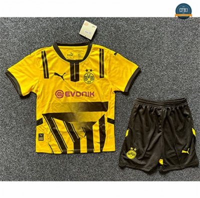 Crear Camiseta Borussia Dortmund Niños Equipación Amarillo 2024/2025