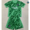 Cfb3 Camiseta futbol Paris Saint Germain Niño Portero Equipación Verde 2024/2025