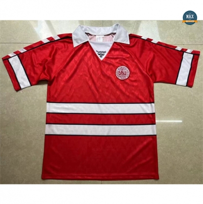 Cfb3 Camiseta futbol Retro 1988 Dinamarca Primera Equipación