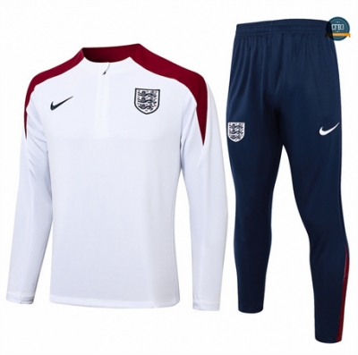 Ofertas Chándal Fútbol Inglaterra Equipación 2024/2025 Blanco