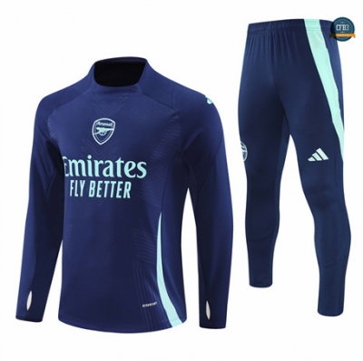 Hacer Chaqueta Chándal Fútbol Arsenal Niño Equipación 2024/2025 Azul