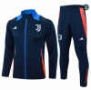 Nuevas Chaqueta Chándal Fútbol Juventus Niño Equipación 2024/2025 Azul marino