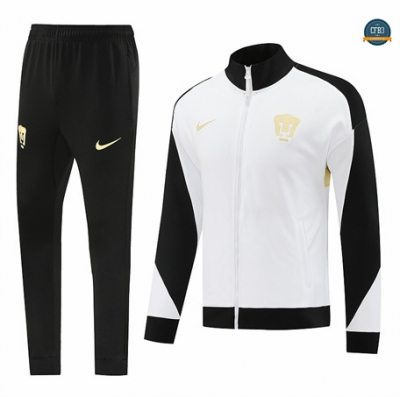 Comprar Chaqueta Chándal Fútbol Pumas Equipación 2024/2025 Blanco