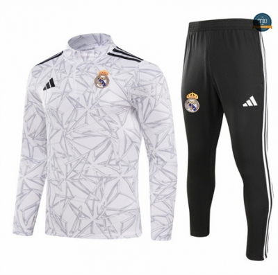 Outlet Chándal Fútbol Real Madrid Equipación 2024/2025 Blanco