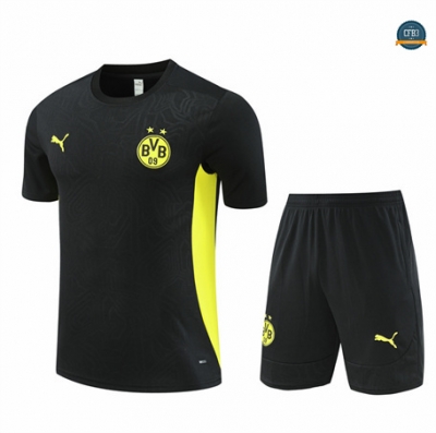 Crear Camiseta Entrenamiento futbol Borussia Dortmund + Pantalón 2024/2025 negro