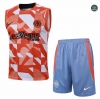 Buscar Camiseta Entrenamiento futbol Sin Mangas Inter Milan 2024/2025 Naranja + Pantalón Corto