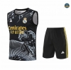 Buscar Camiseta Entrenamiento futbol Sin Mangas Real Madrid 2024/2025 negro + Pantalón Corto