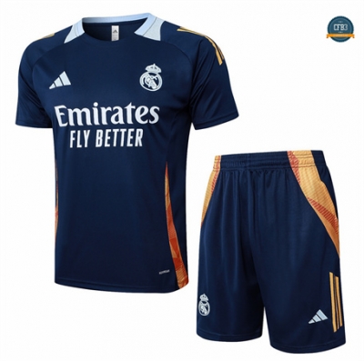 Hacer Camiseta entrenamiento Real Madrid + Pantalón azul real 2024/2025