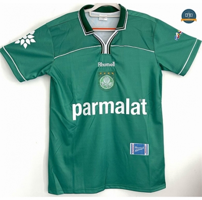 Diseño Camiseta Retro 1999 Palmeiras 1ª Equipación