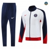 Crear Chaqueta Chándal Fútbol Paris Saint Germain Equipación Blanco 2024/2025