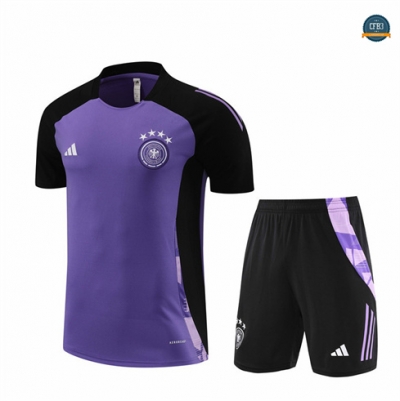 Outlet Camiseta entrenamiento Alemania Niño + Pantalón Púrpura 2024/2025