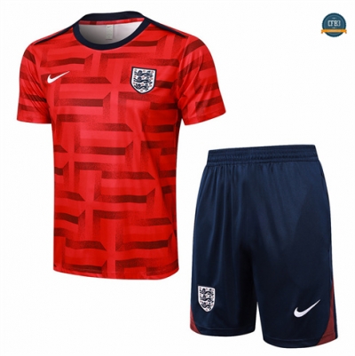 Outlet Camiseta entrenamiento Inglaterra + Pantalón rojo 2024/2025