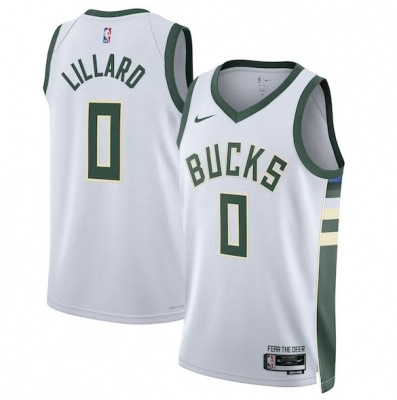 Cfb3 Camiseta Damian Lillard, Milwaukee Bucks 2023/24 - Association