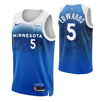 Cfb3 Camiseta Anthony Edwards, Minnesota Timberwolves 2023/24 - City