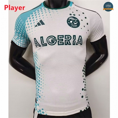 Hacer Camiseta Argelia Player Equipación Verde/Blanco 2024/2025