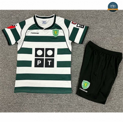 Comprar Camiseta 2001-03 Sporting CP Niños Primera Equipación