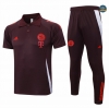 Crear Camiseta Entrenamiento futbol Polo Bayern Munich + Pantalones 2024/2025 marrón