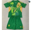 Cfb3 Camiseta futbol Arsenal Niños Equipación Portero Verde 2024/2025