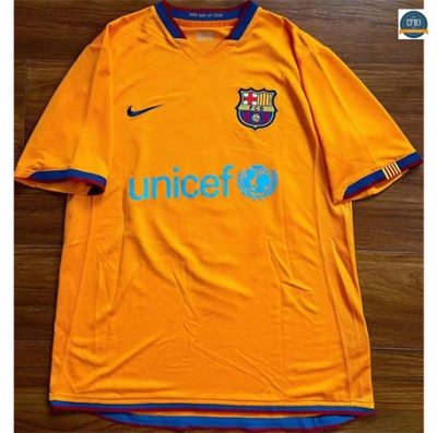 Cfb3 Camiseta futbol Retro 2006-07 Barcelona 2ª Equipación