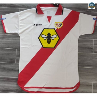 Cfb3 Camiseta futbol Retro 2001-02 Rayo Vallecano 1ª Equipación