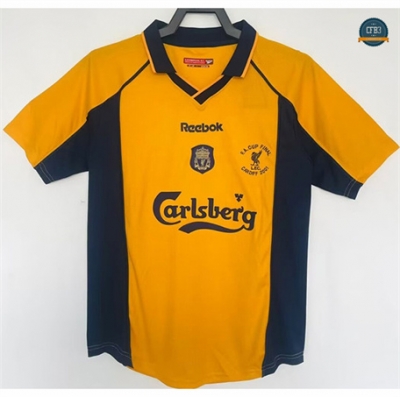 Diseño Camiseta Retro 2000-01 Liverpool 3ª Equipación