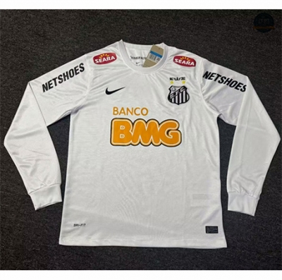 Diseño Camiseta Retro 2011-12 Santos 1ª Equipación Manga Larga