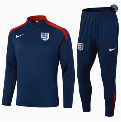 Diseño Chándal Fútbol Inglaterra Equipación azul real 2024/2025