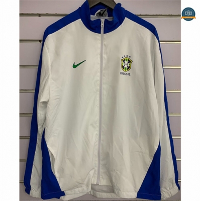 Hacer Rompevientos Brasil Equipación Blanco 2024/2025