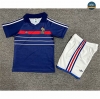 Nuevas Camiseta 1982-84 Francia Niño Primera Equipación