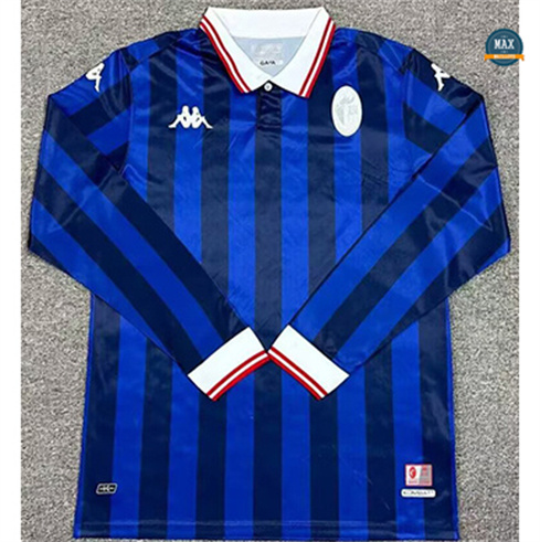 Cfb3 Camiseta futbol Bari Edición Especial Equipación Manga Larga Azul 2024/2025